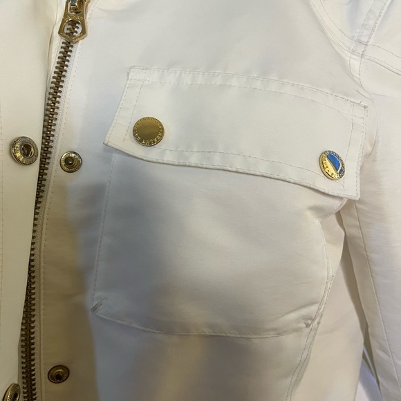 New Woman’s White Ralph Lauren Stylish Sping Jacket w/ Lots of Pocket Space!! - Picture 6 of 13